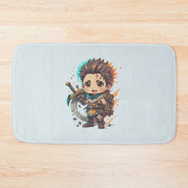 Item preview, cheerful anime boy in armor designed and sold by Moris-shop.