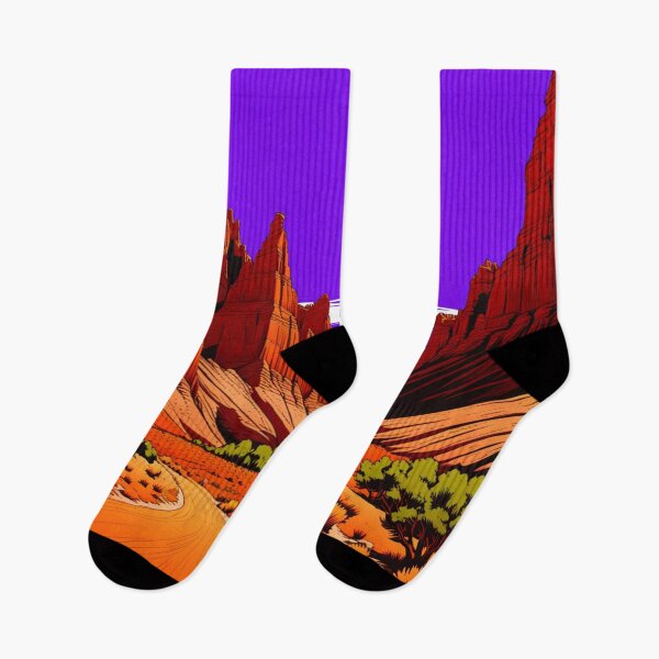 Item preview, Capitol Reef Landscape with Road Orange Tones designed and sold by Secondearth.
