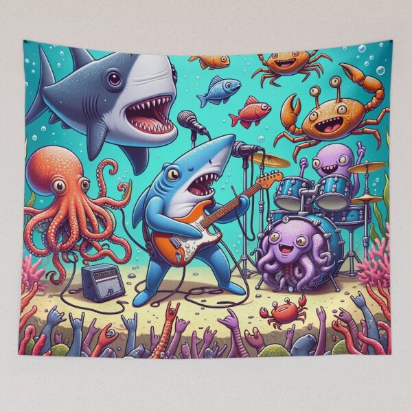 Item preview, Underwater Jam Session designed and sold by masterMJR.