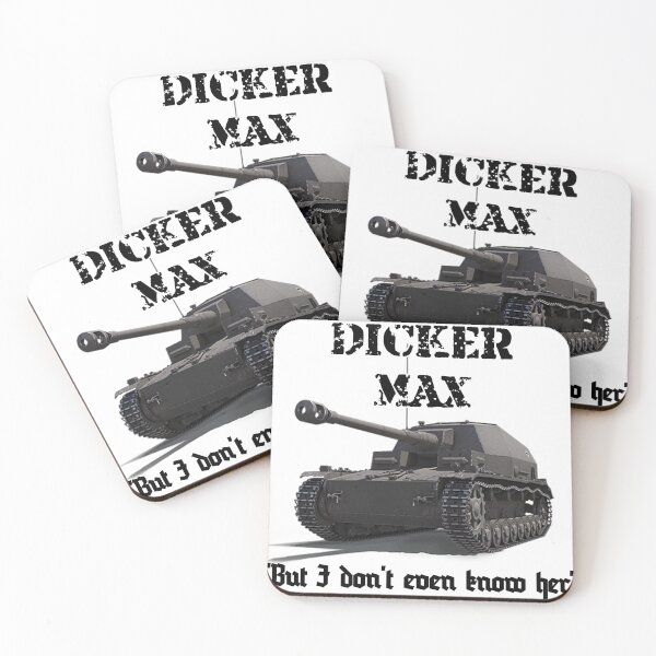 Item preview, Dicker Max designed and sold by BarracksWear.