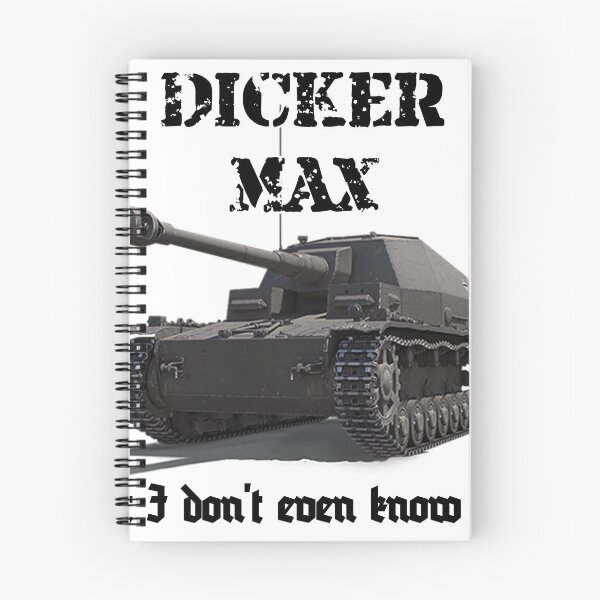Item preview, Dicker Max designed and sold by BarracksWear.