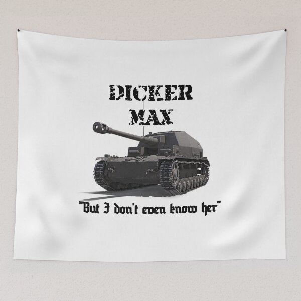Item preview, Dicker Max designed and sold by BarracksWear.