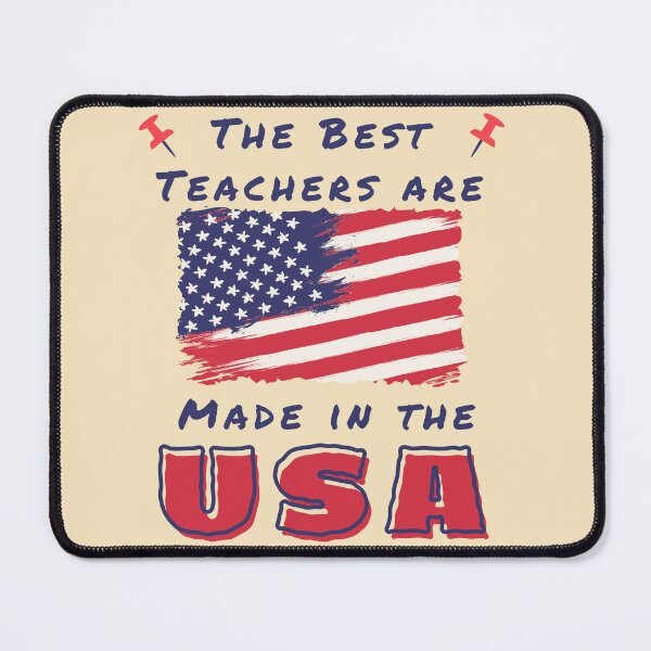 Item preview, Best Teachers Are Made In The USA designed and sold by Mariana Piana.