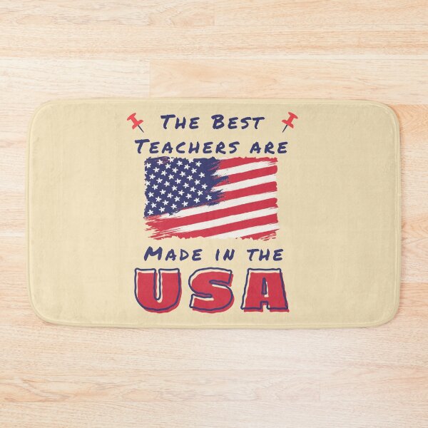 Item preview, Best Teachers Are Made In The USA  designed and sold by Mariana Piana.