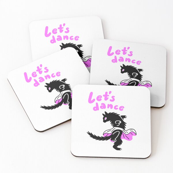 Item preview,  let's dance, dancing cat designed and sold by noico.