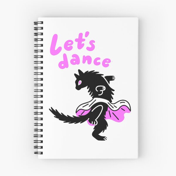 Item preview,  let's dance, dancing cat designed and sold by noico.