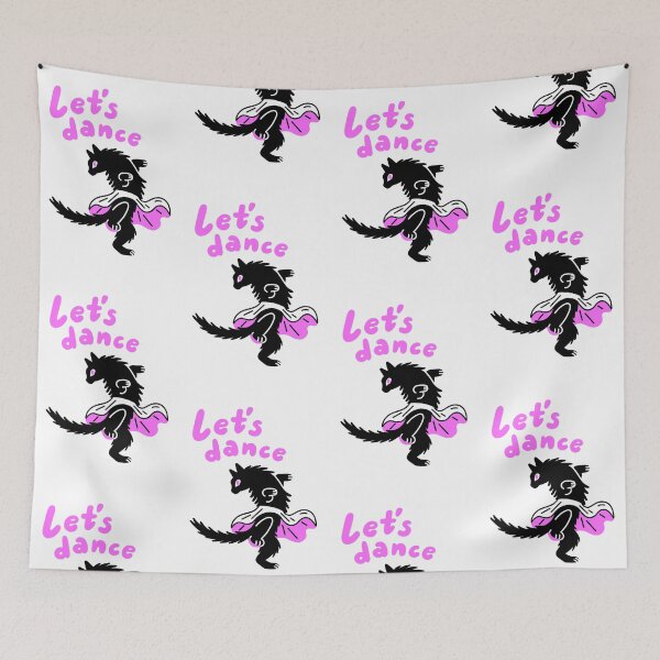 Item preview,  let's dance, dancing cat designed and sold by noico.