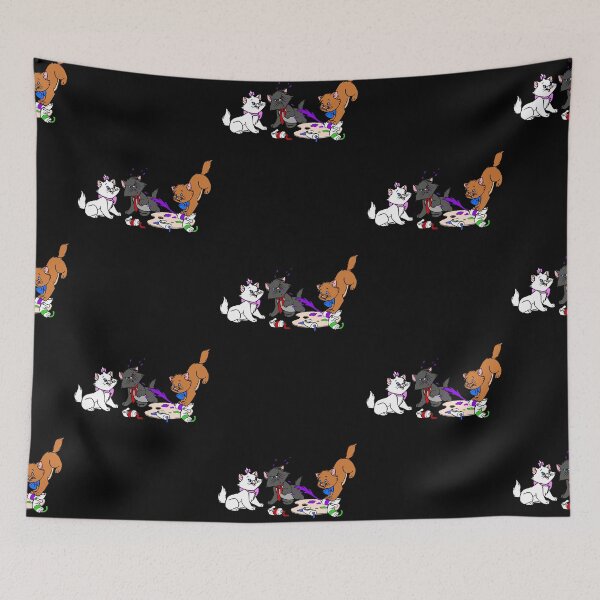 Item preview, Kittens With Paint designed and sold by Jessica Gilbertson.