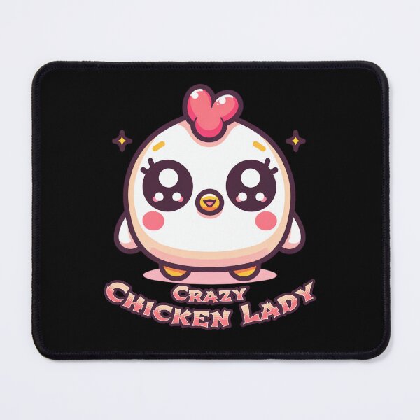 Item preview, Crazy Chicken Lady designed and sold by SeledineArt.
