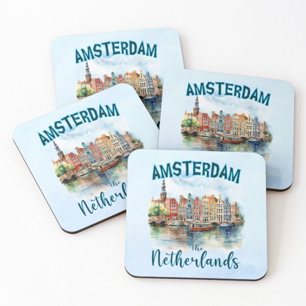 Item preview, Canal Houses in Amsterdam: The Netherlands designed and sold by MysticOzzy.