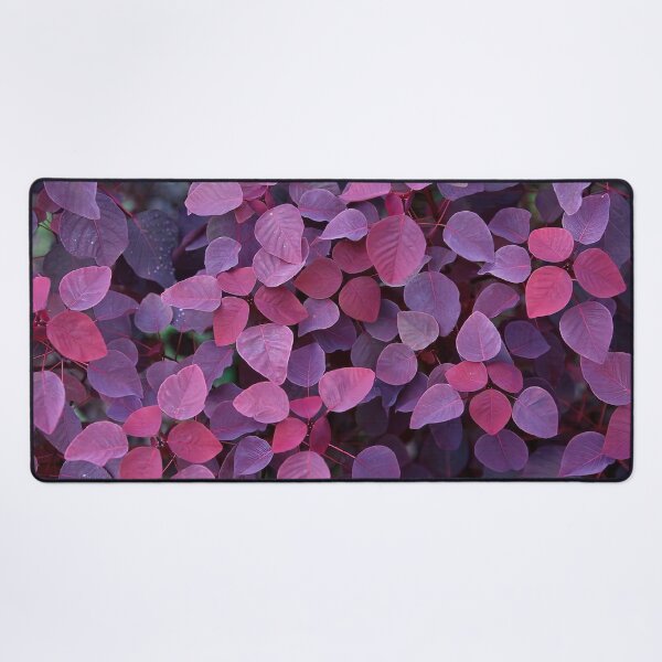 Item preview, Pink - Purple Leaves Floral Pattern designed and sold by momosstyle.