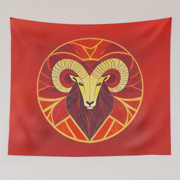 Item preview, Aries Zodiac " BORN TO LEAD, NOT FOLLOW" Design. designed and sold by HEMRO.