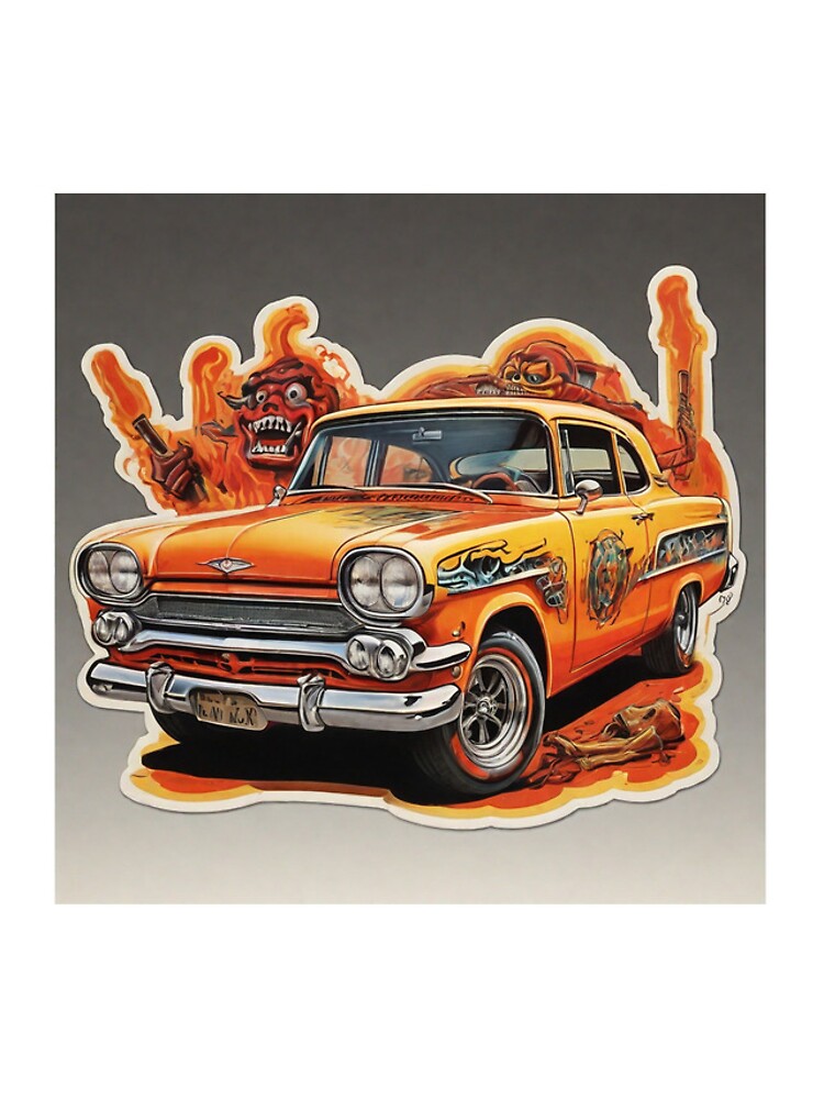 Thumbnail 4 of 4, iPhone Case, Crazy 70's Roth Style Decal designed and sold by Rikko.