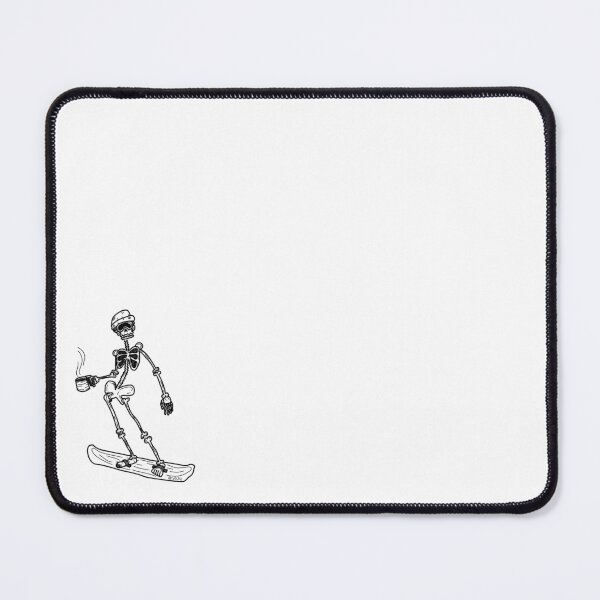 Item preview, Snowboarding Skeleton With Coffee designed and sold by tyb3q.