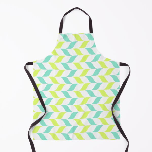 Item preview, Yellow & Green Leaves Alternating Pattern White Limitless Seams designed and sold by Alchemy-A-La-G.