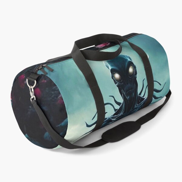 Item preview, Alien In Pink Flower Field Inside Spaceship designed and sold by SassyArtistry.