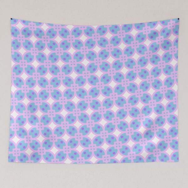 Item preview, Bright Multicolor Diamond Repeat Pattern Geometry Limitless Seams designed and sold by Alchemy-A-La-G.