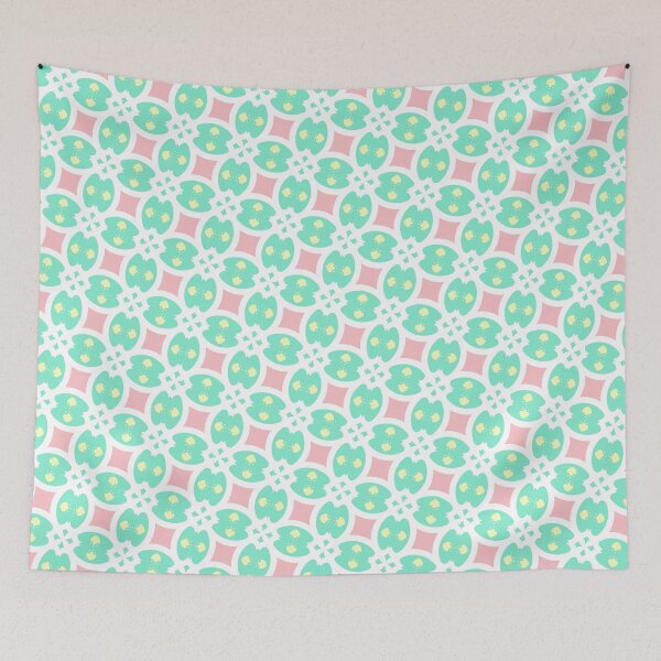 Item preview, Bright Multicolor Diamond Repeat Pattern Geometry Limitless Seams designed and sold by Alchemy-A-La-G.