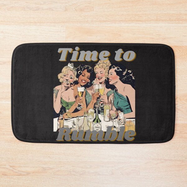 Item preview, Funny vintage Ladies night time to rumble gift. designed and sold by MCanderart.
