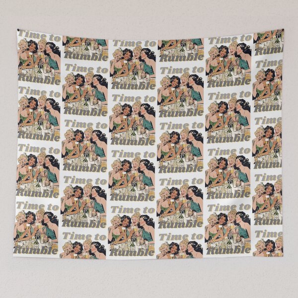 Item preview, Funny vintage Ladies night time to rumble gift. designed and sold by MCanderart.