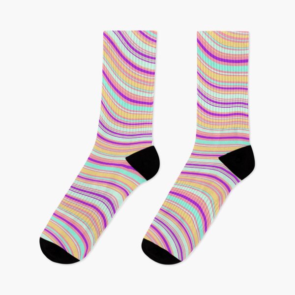 Item preview, Spring Pastel Colored Waving Lines Flowing Limitless Seams designed and sold by Alchemy-A-La-G.