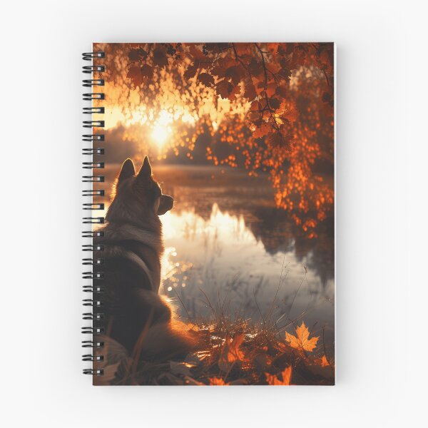 Item preview, The Dog and the Sunset designed and sold by PixelFable Studio.