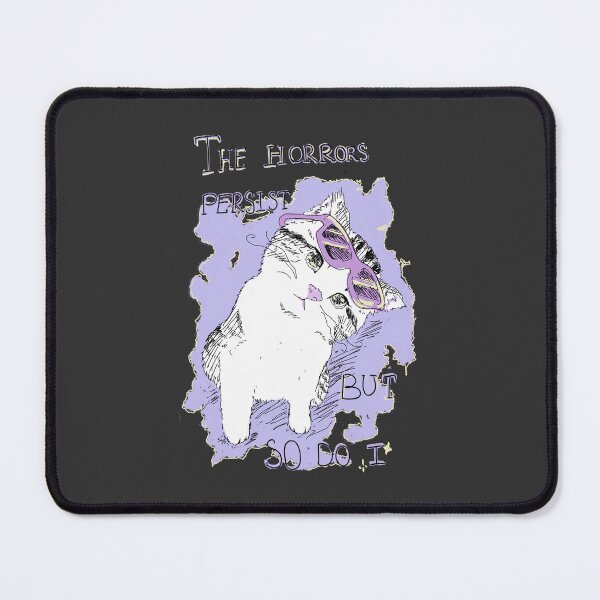 Item preview, The horrors persist but stop do I  designed and sold by Callmesugarplum.