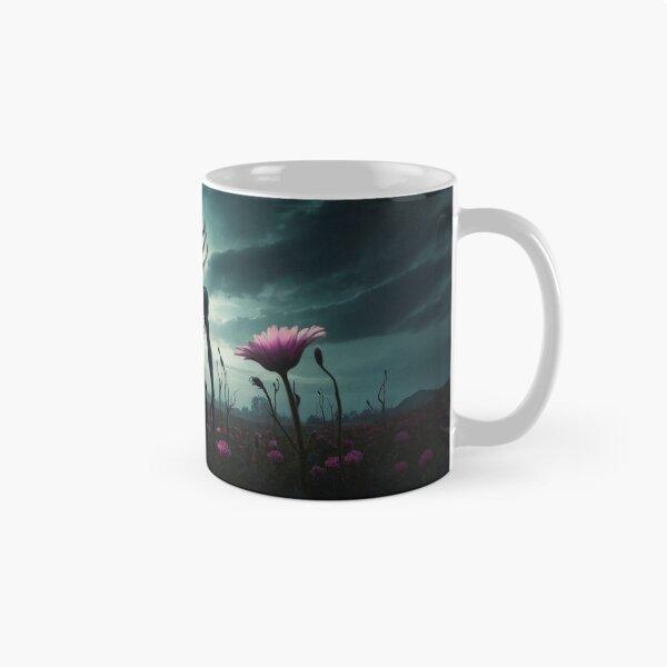 Item preview, Alien God In Pink Flower Field  designed and sold by SassyArtistry.