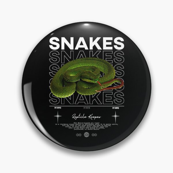 Item preview, White Lipped Pit Viper Modern Reptile Keeper designed and sold by JRRTs.