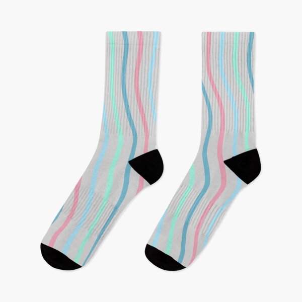 Item preview, Spring Pastel Colored Waving Lines Flowing Limitless Seams designed and sold by Alchemy-A-La-G.