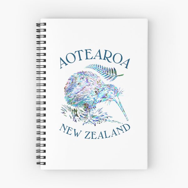 Item preview, NEW ZEALAND KIWI AND FERN PAUA designed and sold by Madjack Tees Kiwi SuperStore.