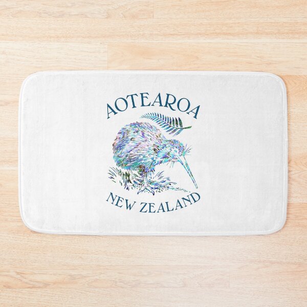 Item preview, NEW ZEALAND KIWI AND FERN PAUA designed and sold by Madjack Tees Kiwi SuperStore.