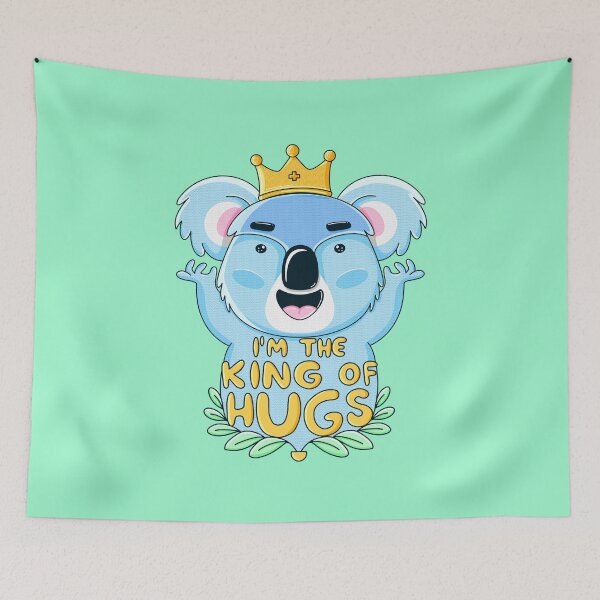 Item preview, Koala The King of Hugs designed and sold by Give Me that Pencil.