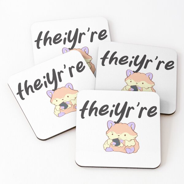 Item preview, Funny Grammar Fox designed and sold by mind over morgan .