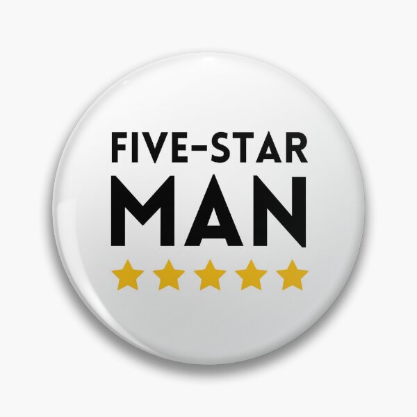 Item preview, Five-Star Man designed and sold by GRINspiration.