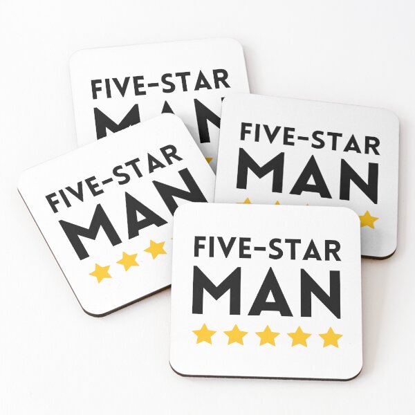Item preview, Five-Star Man designed and sold by GRINspiration.