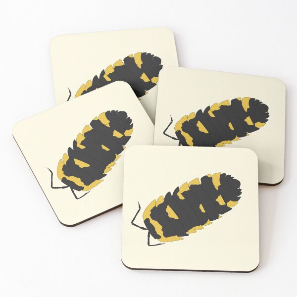 Item preview, Merulanella isopod yellow designed and sold by Lilis-isopods.