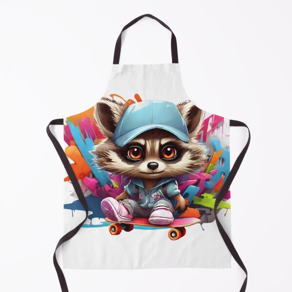 Item preview, Mapache Graffiti designed and sold by ARIUSTR.