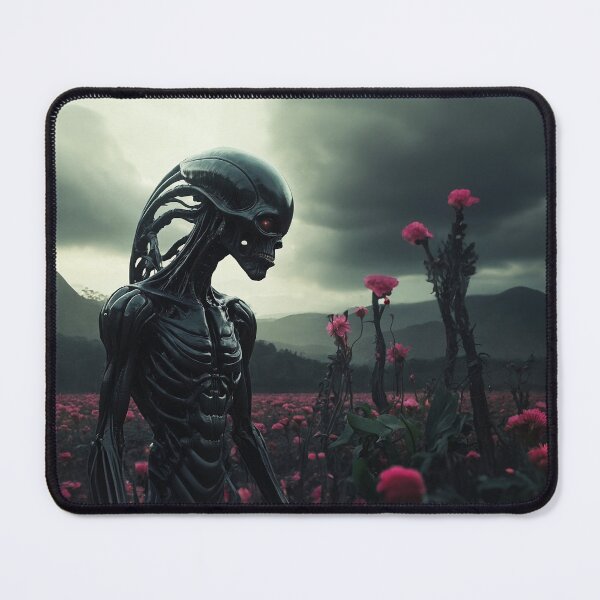 Item preview, Alien Queen On Walk In Pink Summer Field Flowers designed and sold by SassyArtistry.