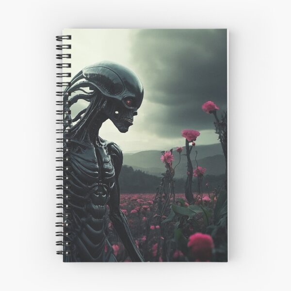 Item preview, Alien Queen On Walk In Pink Summer Field Flowers designed and sold by SassyArtistry.