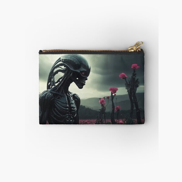 Item preview, Alien Queen On Walk In Pink Summer Field Flowers designed and sold by SassyArtistry.