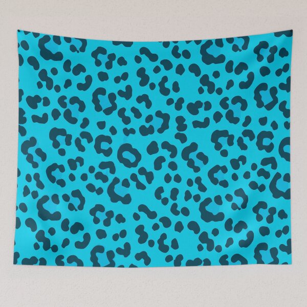 Item preview, Estampado de leopardo -Azul designed and sold by Timegraf.