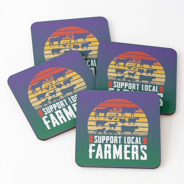 Item preview, Support Local Farmers, no farmers no food designed and sold by Cerulean-Shop.
