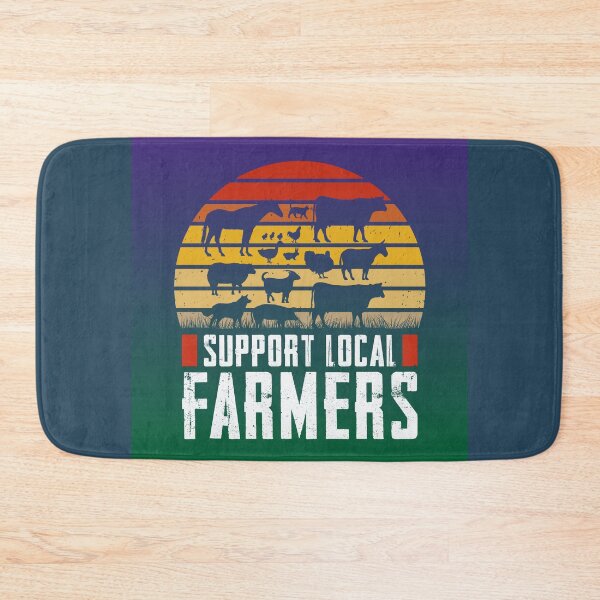 Item preview, Support Local Farmers, no farmers no food designed and sold by Cerulean-Shop.