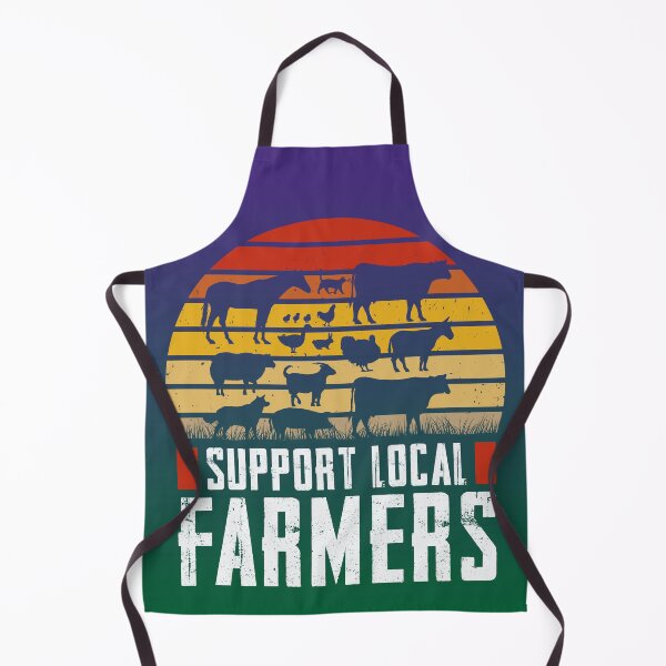 Item preview, Support Local Farmers, no farmers no food designed and sold by Cerulean-Shop.