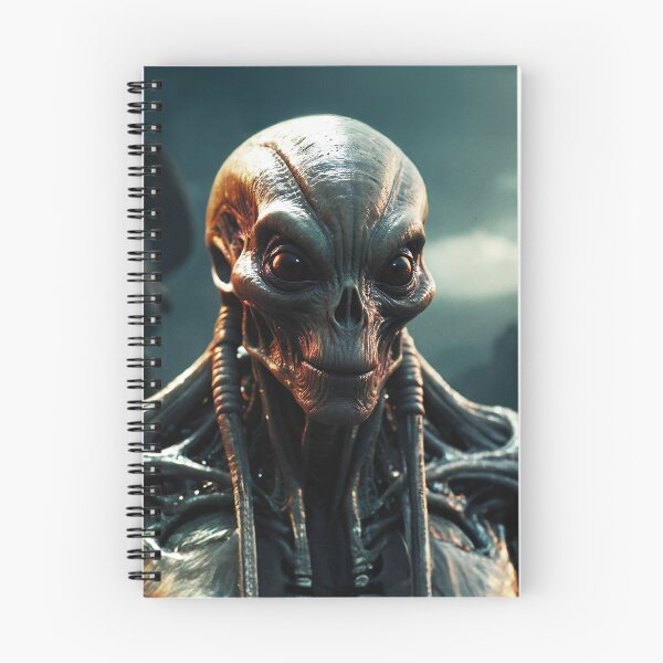 Item preview, Curious Alien With Smile Portrait designed and sold by SassyArtistry.