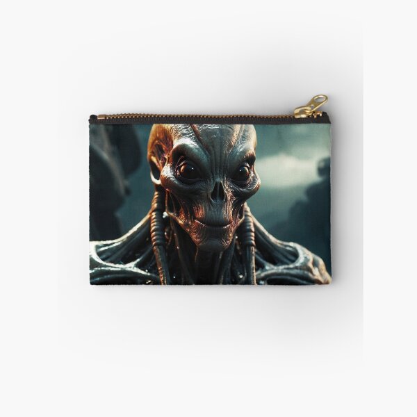 Item preview, Curious Alien With Smile Portrait designed and sold by SassyArtistry.
