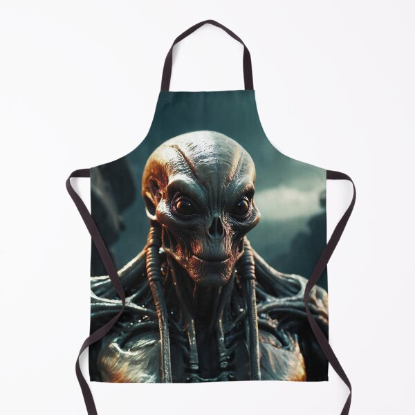 Item preview, Curious Alien With Smile Portrait designed and sold by SassyArtistry.
