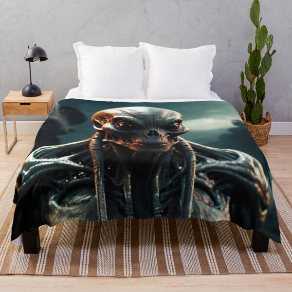 Item preview, Curious Alien With Smile Portrait designed and sold by SassyArtistry.
