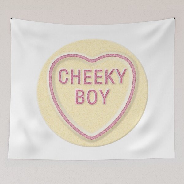 Item preview, NDVH Love Heart CHEEKY BOY designed and sold by Nik’s T-Shirts.